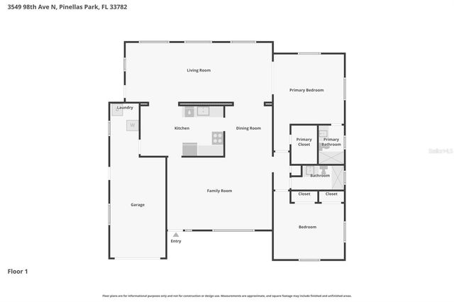 3549 98TH AVENUE N, Pinellas Park, FL 33782