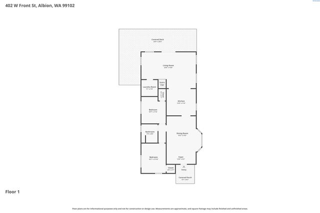 402 W Front St, Albion, WA 99102