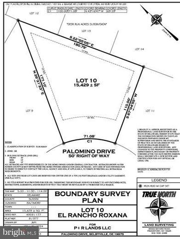 0 PALOMINO DR, Selbyville, DE 19975