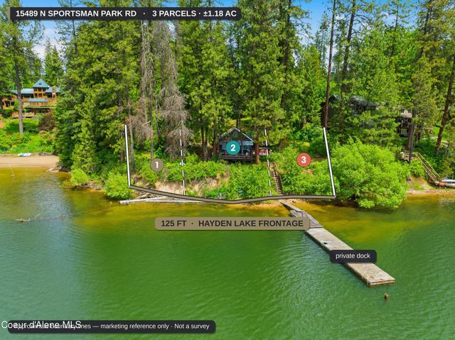 15489 N Sportsman Park RD, Hayden, ID 83835