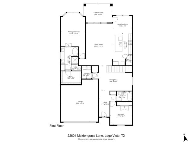 22604 Maidengrass LN, Lago Vista, TX 78645