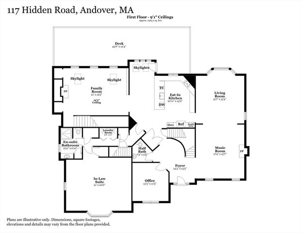 117 Hidden Rd, Andover, MA 01810