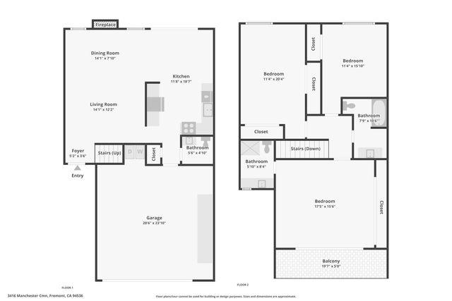 3416 Manchester Cmn, Fremont, CA 94536