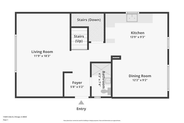 11659 S Ada Street, Chicago, IL 60643