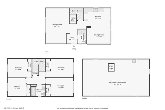 11659 S Ada Street, Chicago, IL 60643