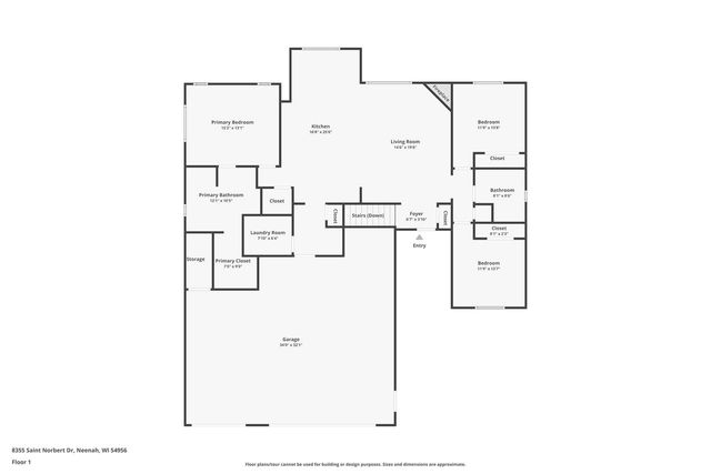 8355 ST NORBERT DRIVE, Neenah, WI 54956