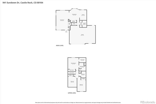 941 Sundown Drive, Castle Rock, CO 80104