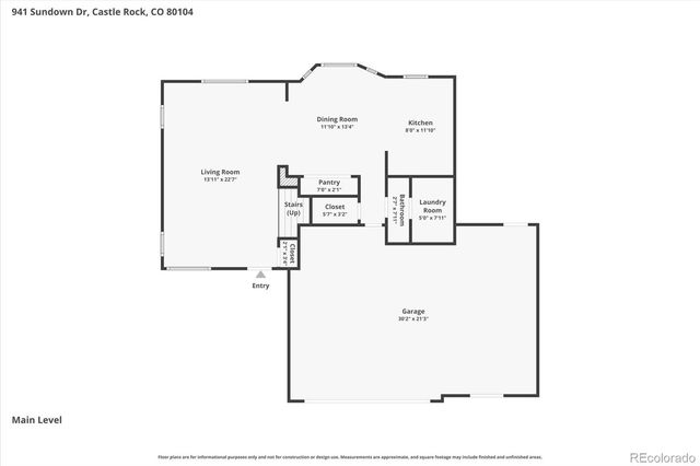 941 Sundown Drive, Castle Rock, CO 80104