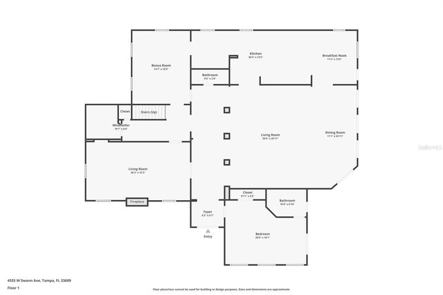4555 W SWANN AVENUE, Tampa, FL 33609