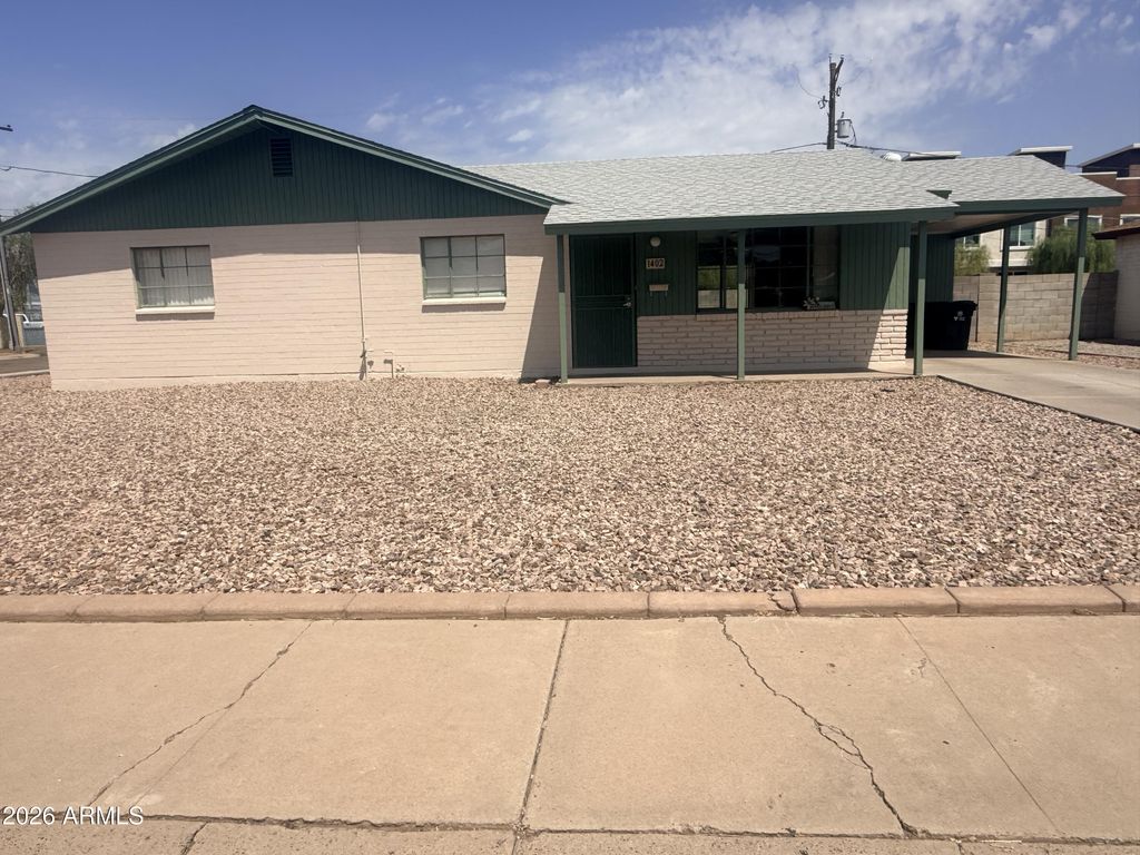 1402 E ORANGE Street, Tempe, AZ 85281 — exterior