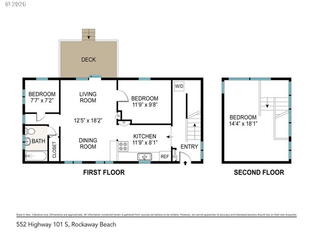 552 HIGHWAY 101, Rockaway Beach, OR 97136