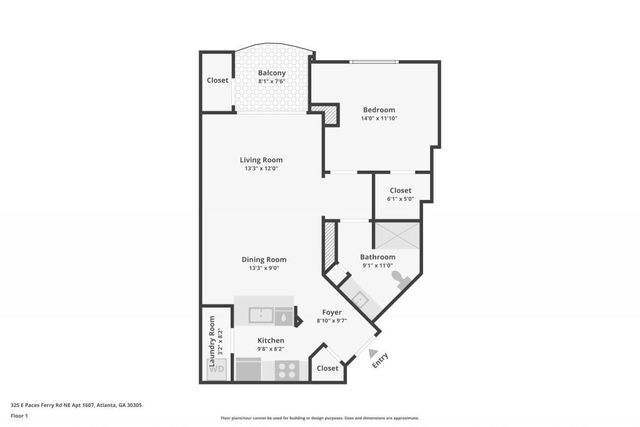 325 E Paces Ferry Road NE 1607, Atlanta, GA 30305