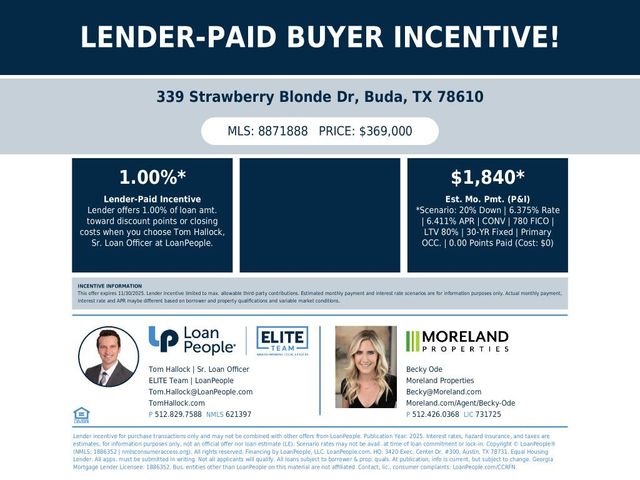 339 Strawberry Blonde DR, Buda, TX 78610