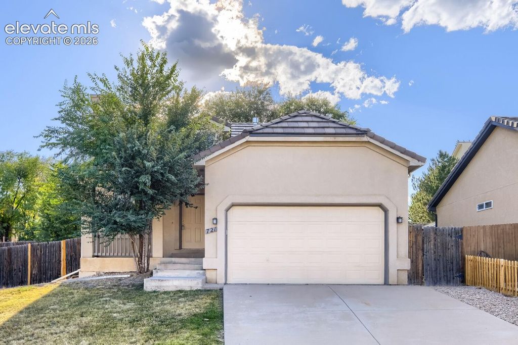 721 RYE RIDGE Road, Fountain, CO 80817 — exterior