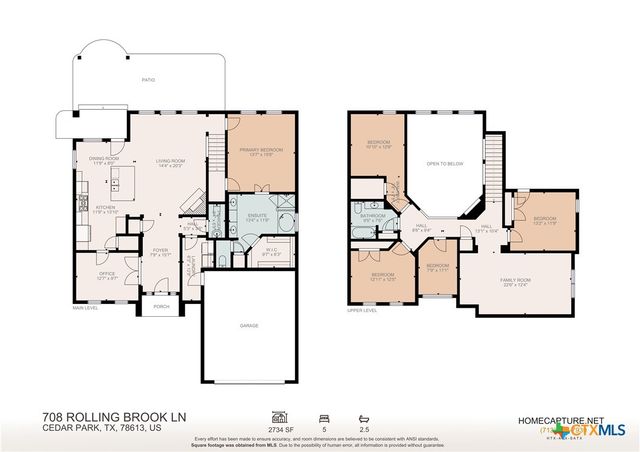 708 Rolling Brook Lane, Cedar Park, TX 78613