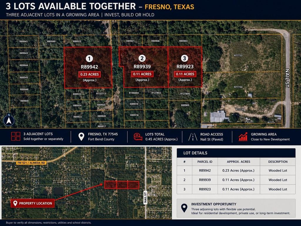 TBD Lynne Lane, Fresno, TX 77545