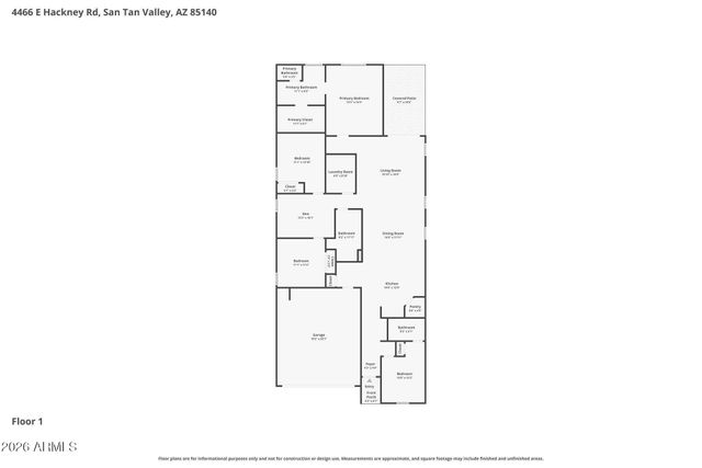 4466 E HACKNEY Road, San Tan Valley, AZ 85140