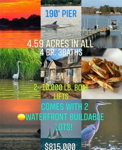 82 Westmoreland Blvd, Hague, VA 22469