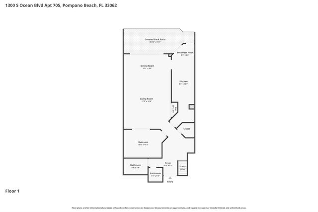 1300 S Ocean Boulevard 705, Pompano Beach, FL 33062