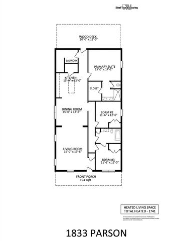 1833 Parson Street, Charlotte, NC 28205