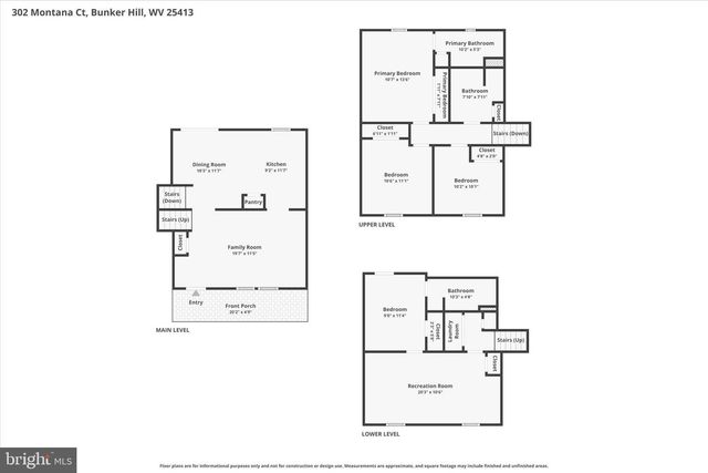 302 MONTANA CT, Bunker Hill, WV 25413