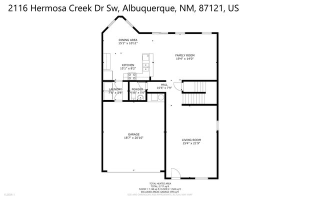 2116 Hermosa Creek Drive SW, Albuquerque, NM 87121