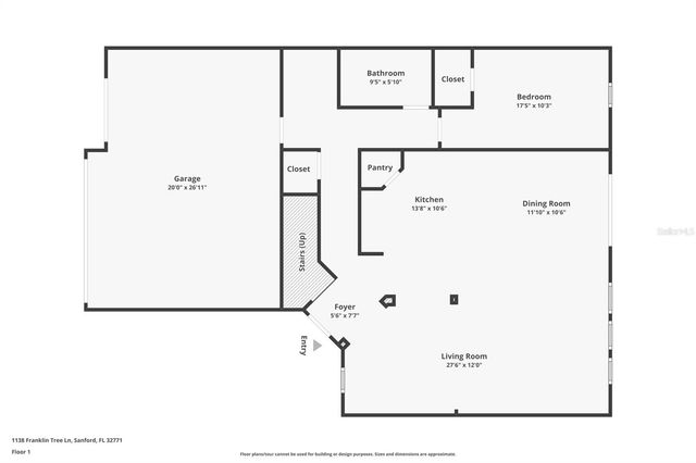 1138 FRANKLIN TREE LANE, Sanford, FL 32771