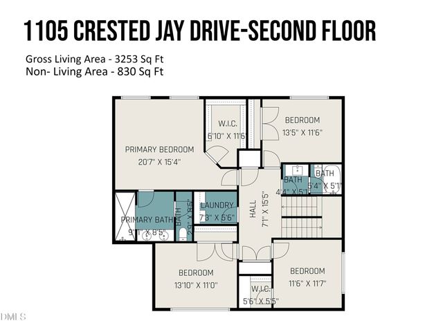 1105 Crested Jay Drive, Durham, NC 27707