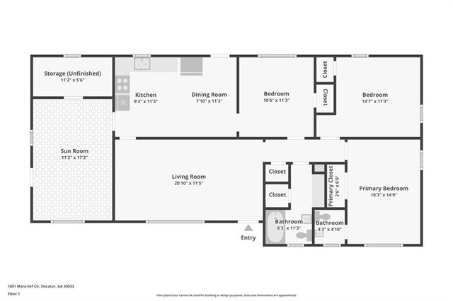 1601 Moncrief Circle, Decatur, GA 30033