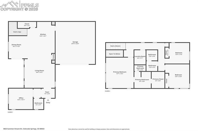 5823 Summer Dream Drive, Colorado Springs, CO 80923