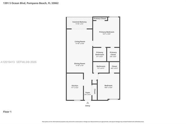1391 S Ocean Blvd 409, Pompano Beach, FL 33062