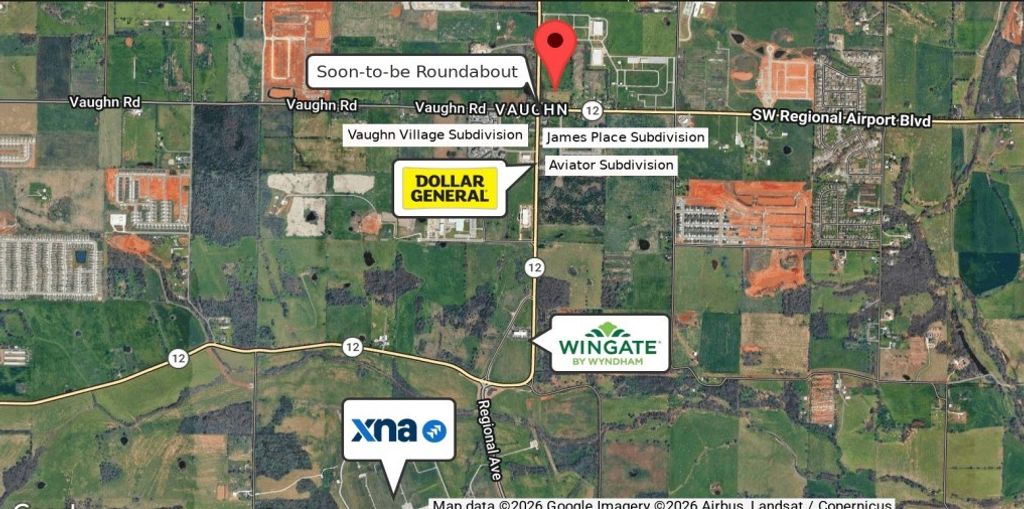5.81 AC Hwy 12 & N Vaughn Road, Bentonville, AR 72712