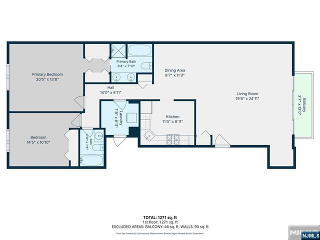 1150 River Road 4H, Edgewater, NJ 07020