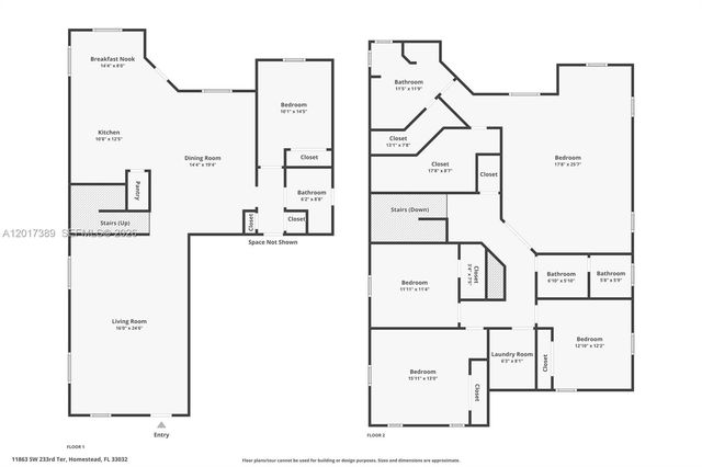 11863 SW 233rd Ter, Homestead, FL 33032