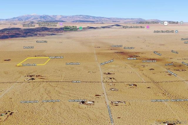 0 Desert View RD 4, Twentynine Palms, CA 92277