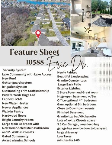 10588 Erie Drive, Crown Point, IN 46307