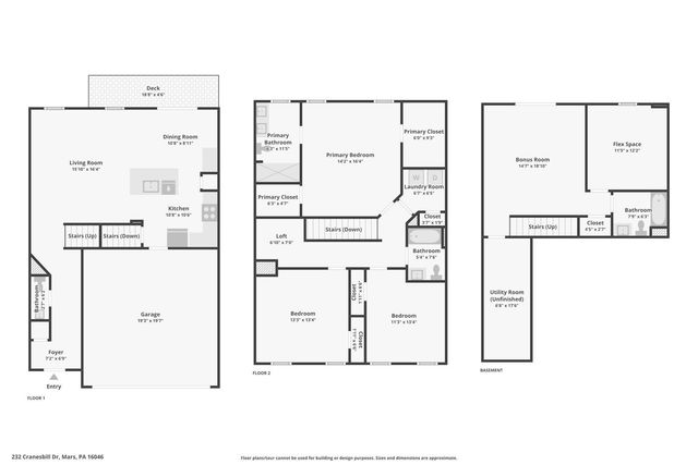 232 Cranesbill DRIVE, Adams Twp, PA 16046