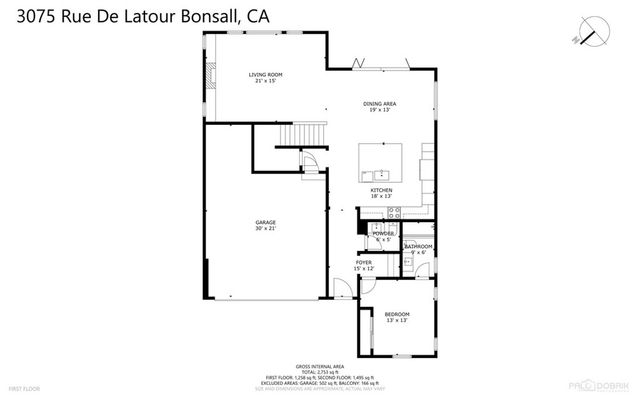 3075 Rue De Latour, Vista, CA 92084