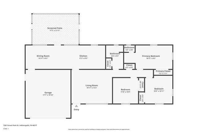 7301 Forest Park Drive, Indianapolis, IN 46217