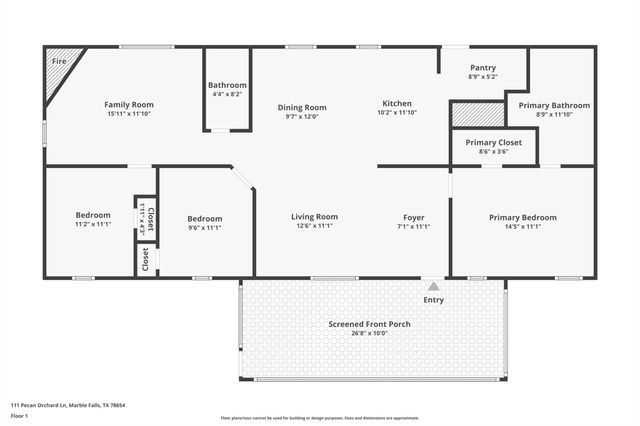 111 Pecan Orchard LN, Marble Falls, TX 78654