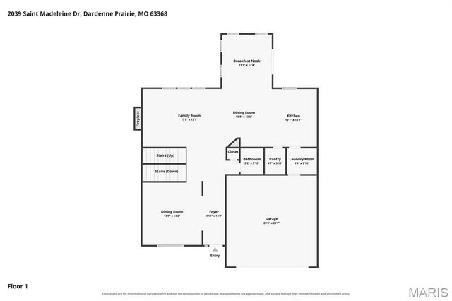 2039 Saint Madeleine Drive, O'fallon, MO 63368