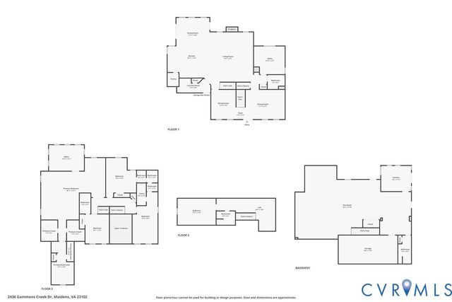 2436 Gammons Creek Dr, Maidens, VA 23102