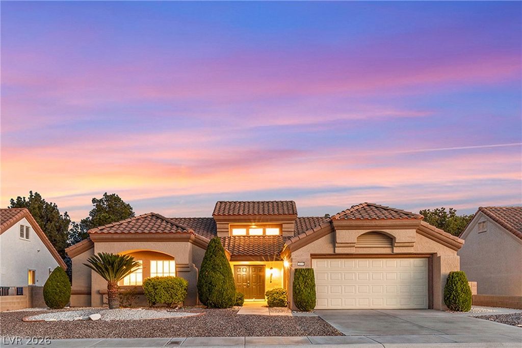 3012 Morning Ridge Drive, Las Vegas, NV 89134 — exterior