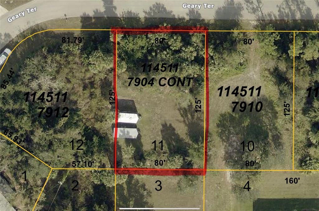 Lot 11 GEARY TERRACE, North Port, FL 34288