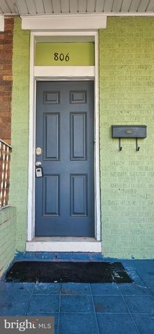 806 N BENTALOU ST, Baltimore, MD 21216