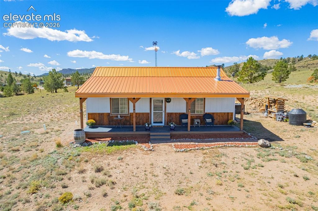 8591 Black Beaver Road, Hartsel, CO 80449 — exterior