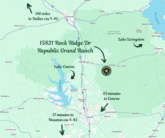 15821 Ridge Rock Road, Willis, TX 77378