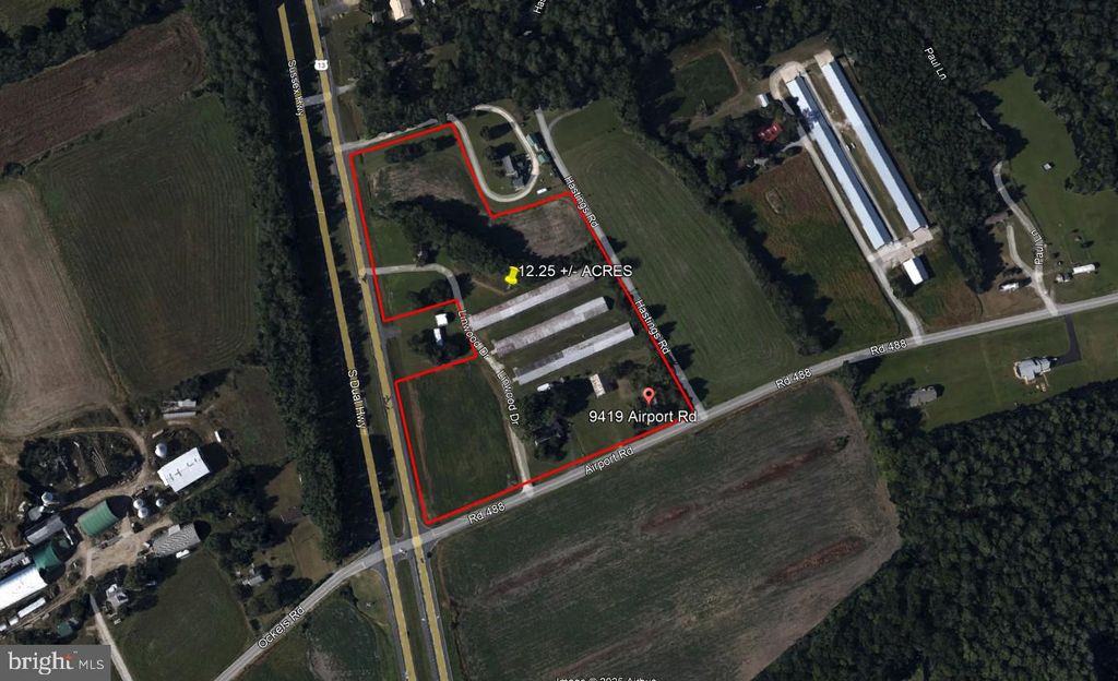9419 & 9393 AIRPORT RD, 26635 LINWOOD DR & N RT 488, Seaford, DE 19973