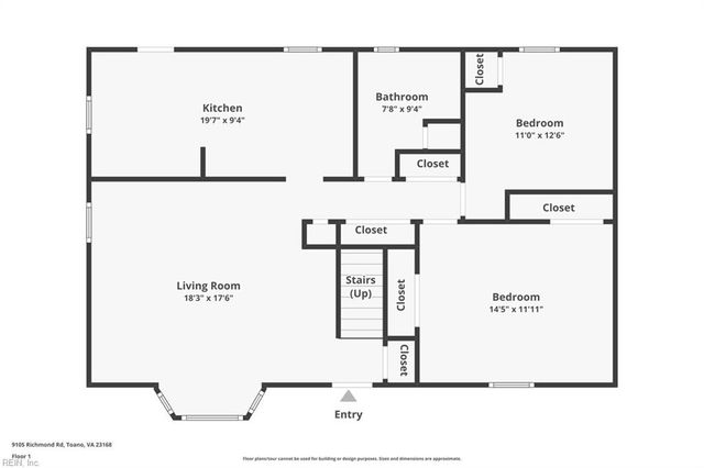 9105 Richmond RD, Toano, VA 23168