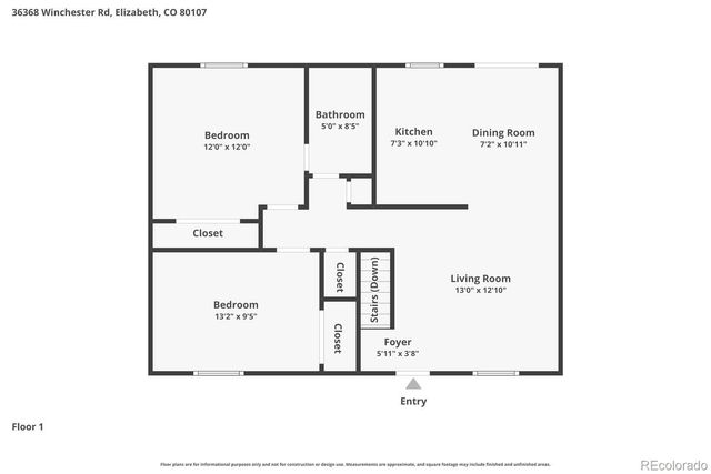 36368 Winchester Road, Elizabeth, CO 80107